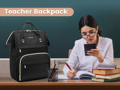 Foto 6 | Mochila Lovevook para Laptop de 17 Pulgadas con Puerto USB - Venta Internacional