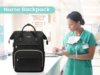 Foto 7 | Mochila Lovevook para Laptop de 17 Pulgadas con Puerto USB - Venta Internacional