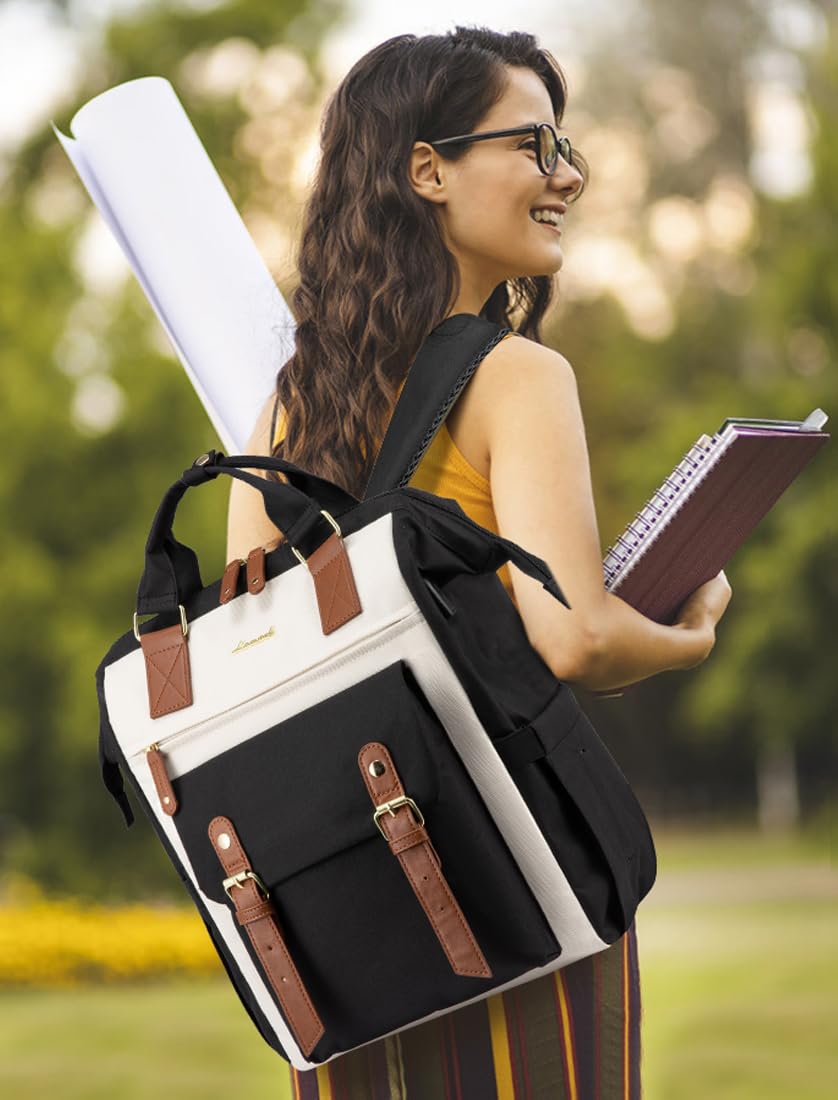 Foto 2 | Mochila para Portátil Lovevook Negra para Mujer- Venta Internacional