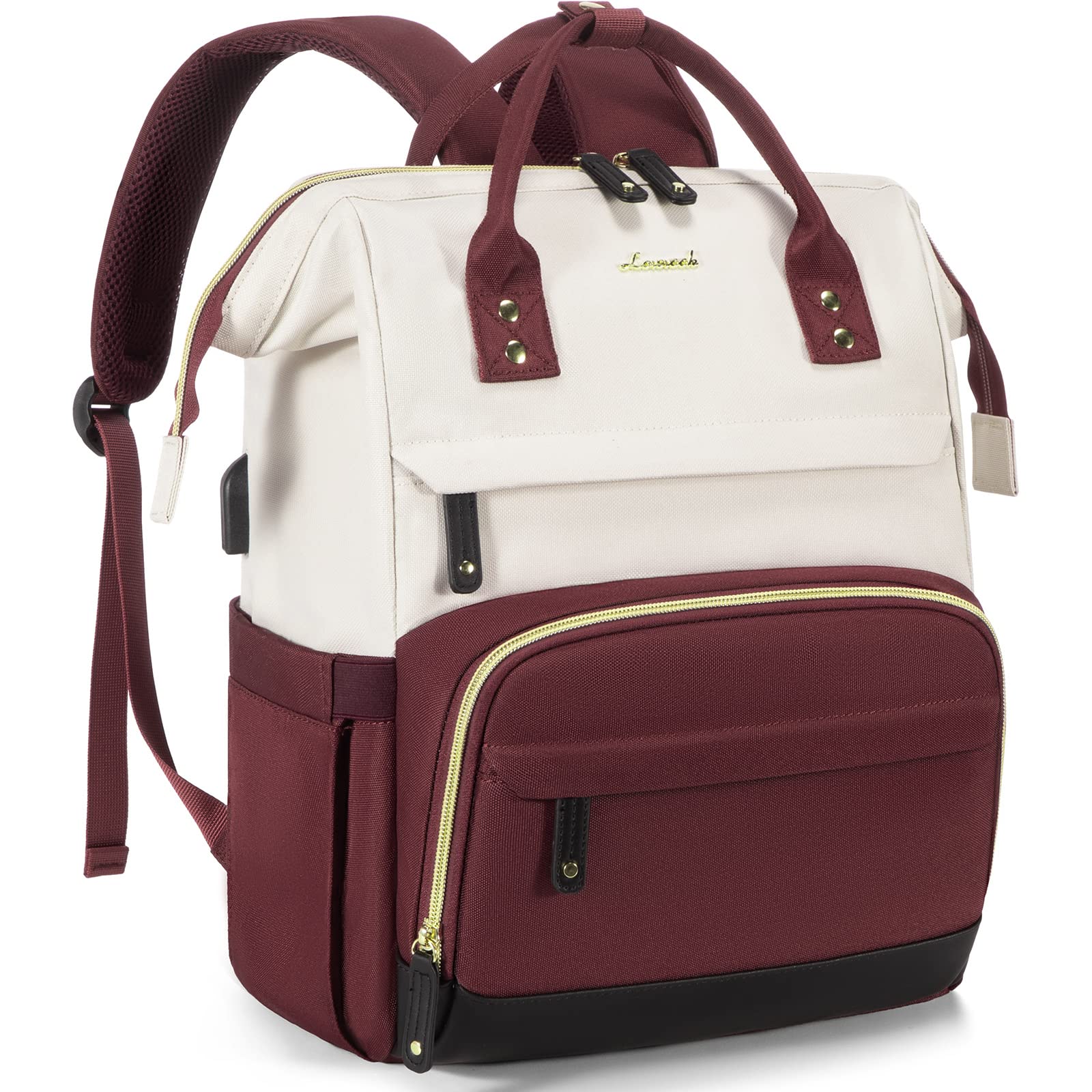 Mochila para Portátil Lovevook 15.6 " Impermeable Puerto USB para Mujer - Venta Internacional