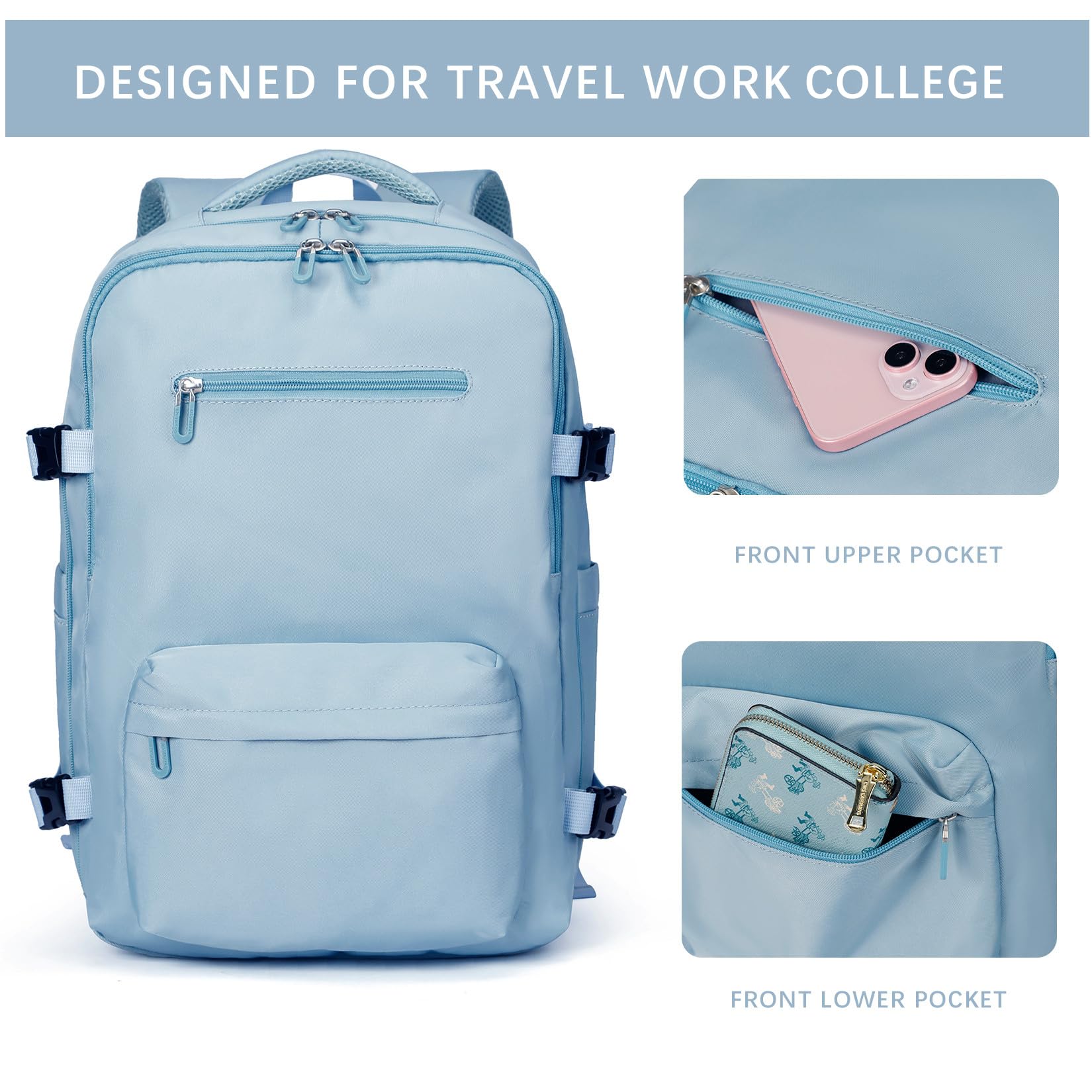 Foto 2 | Mochila Shrradoo para Portátil 17 Pulgadas - Venta Internacional