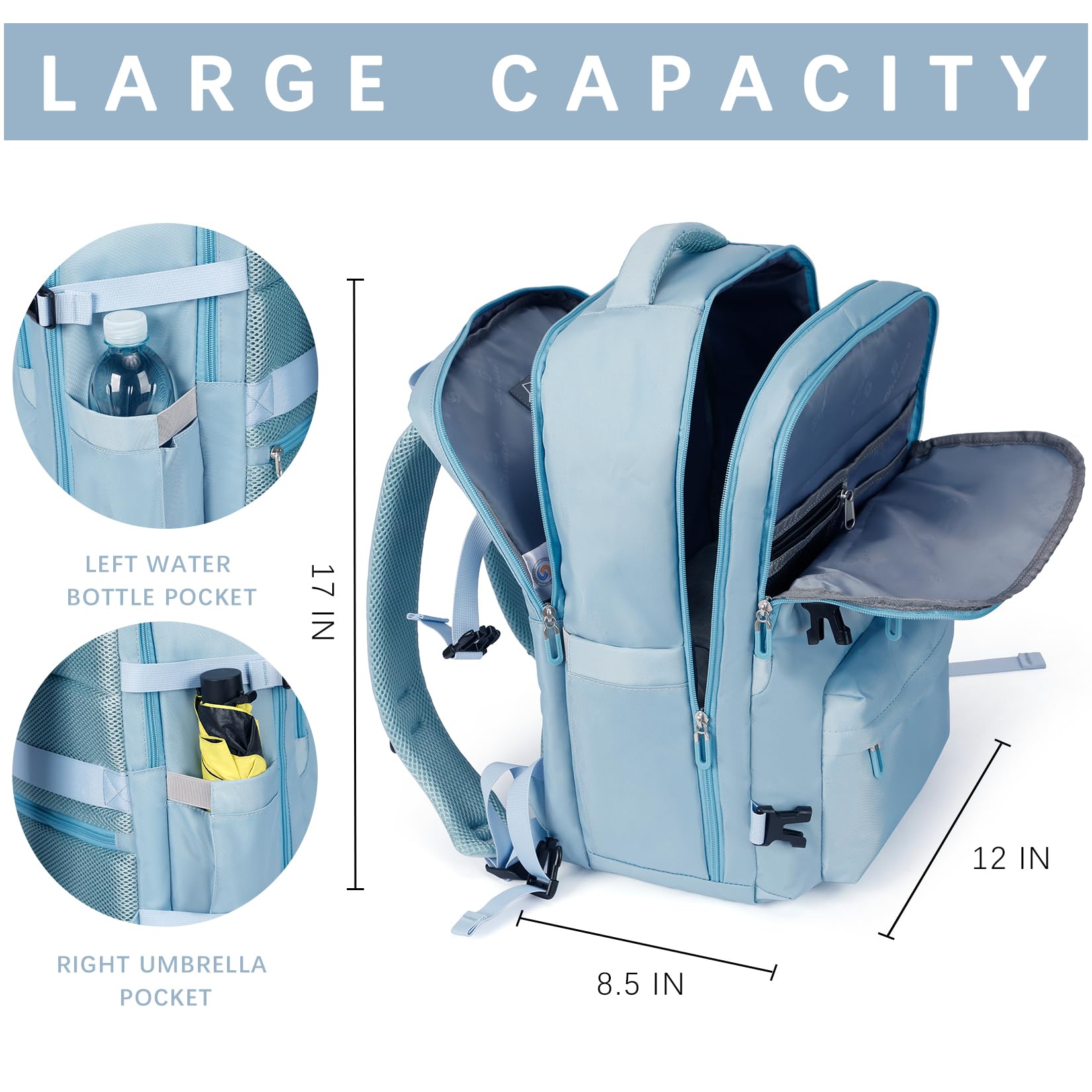 Foto 4 pulgar | Mochila Shrradoo para Portátil 17 Pulgadas - Venta Internacional