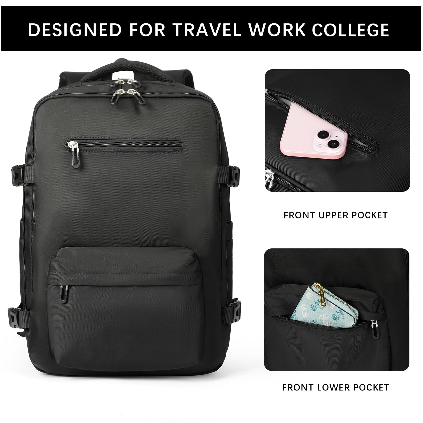 Foto 3 pulgar | Mochila Shrradoo para Portátil de Viaje 17 Pulgadas - Venta Internacional