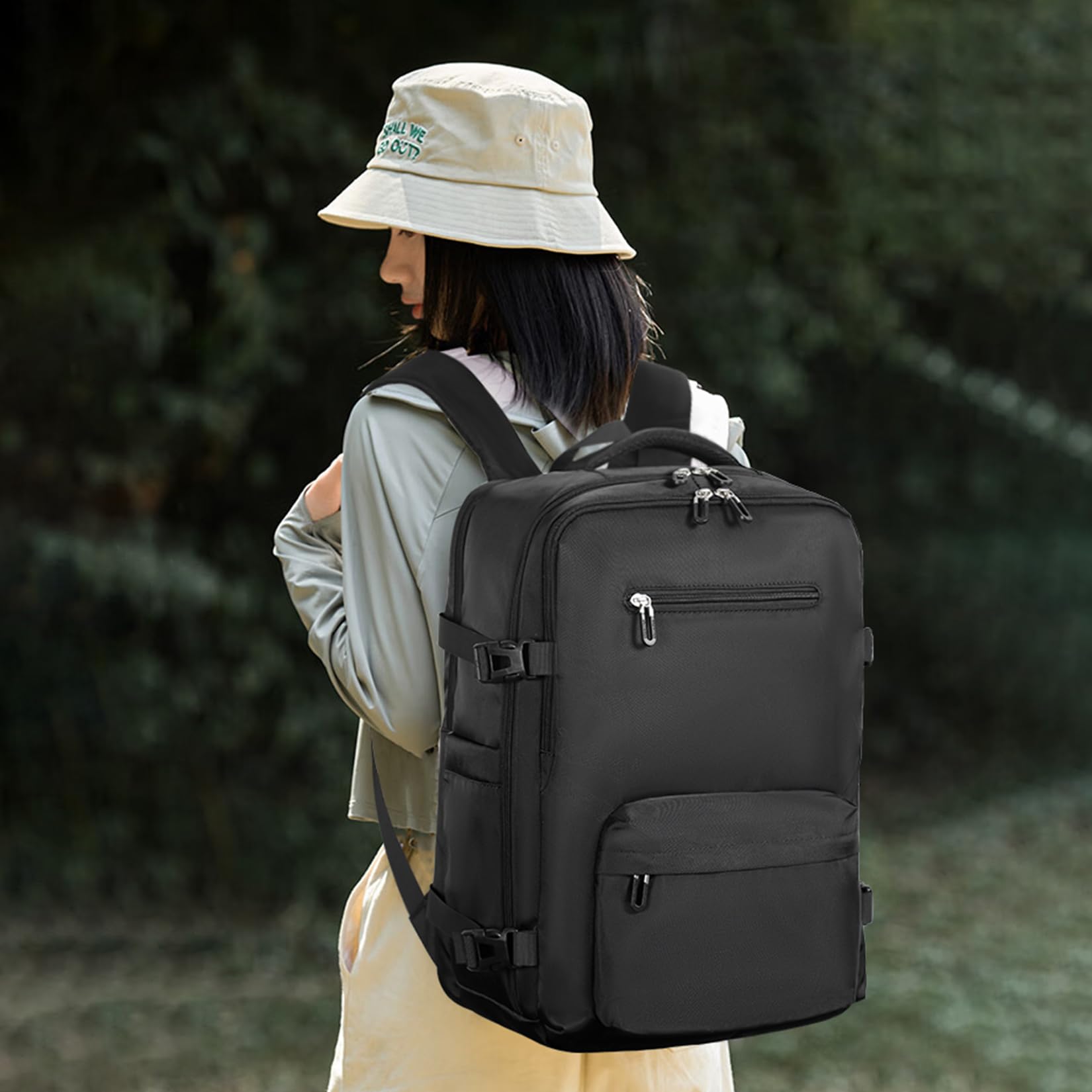 Foto 7 | Mochila Shrradoo para Portátil de Viaje 17 Pulgadas - Venta Internacional
