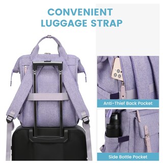 Foto 5 | Mochila para Laptop Lovevook 15.6 Pulgadas con Puerto Usb - Venta Internacional