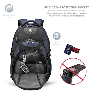 Foto 6 | Mochila Swissdigital Azul-Venta Internacional