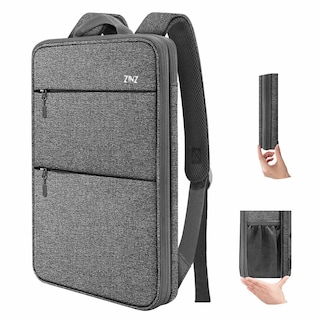 Foto 1 | Mochila Zinz Gris para Laptop de 16"-Venta Internacional