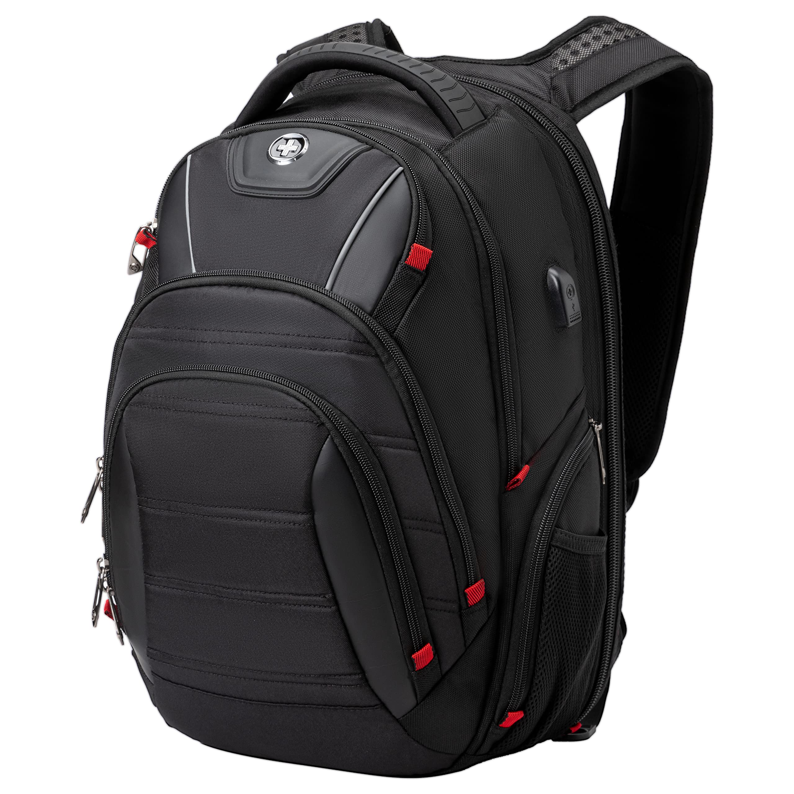 Mochila Swissdigital Design Travel 15,6 " para Portátil Negra para Hombre - Venta Internacional