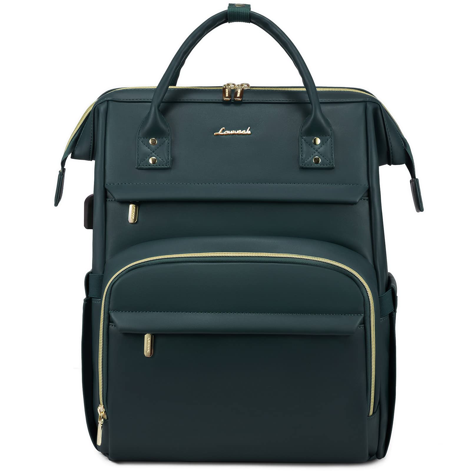 Mochila para Portátil Lovevook con Puerto Usb Verde - Venta Internacional
