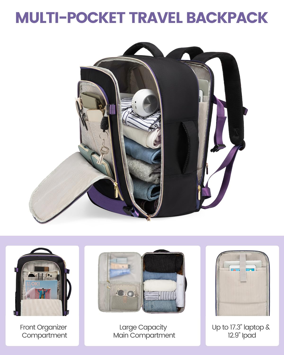 Foto 5 pulgar | Mochila Lovevook para Portátil 17 Pulgadas - Venta Internacional