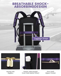 Foto 6 | Mochila Lovevook para Portátil 17 Pulgadas - Venta Internacional