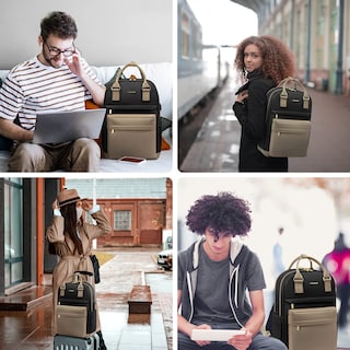 Foto 6 | Mochila para Laptop Lovevook Impermeable con Puerto Usb 15,6 Pulgadas - Venta Internacional