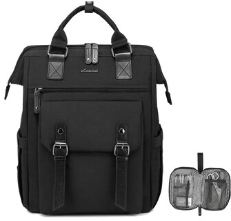 Foto 1 | Mochila para Laptop Lovevook 15,6 Pulgadas con Puerto Usb Negro - Venta Internacional