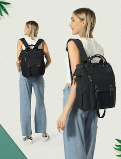 Foto 6 | Mochila para Laptop Lovevook 15,6 Pulgadas con Puerto Usb Negro - Venta Internacional