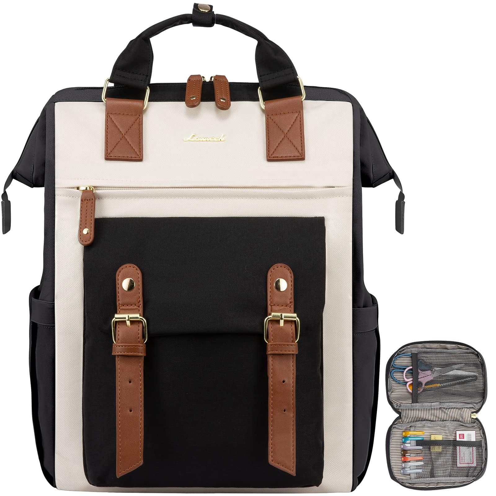 Mochila para Laptop Lovevook Teacher Travel 15.6 Pulgadas Negra - Venta Internacional