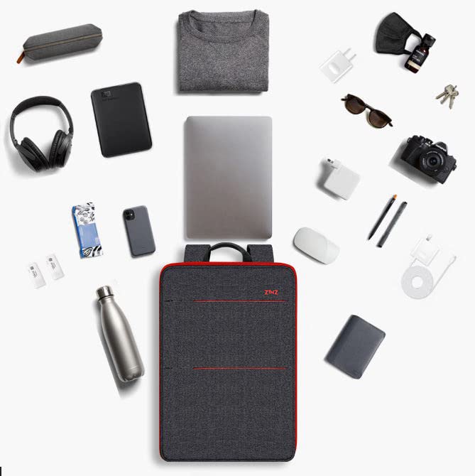 Foto 6 pulgar | Mochila para Laptop Zinz 15.6 Pulgadas con Puerto Usb - Venta Internacional
