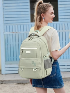 Foto 2 | Mochila Camtop para Laptop 15,6 Pulgadas Verde Salvia - Venta Internacional