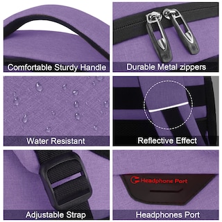 Foto 4 | Mochila para Laptop Volher Business Travel 15.6 Pulgadas - Venta Internacional