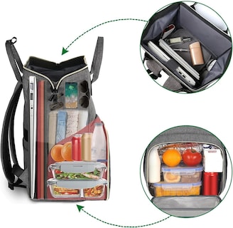 Foto 2 | Mochila Matein 17 Pulgadas con Puerto Usb - Venta Internacional