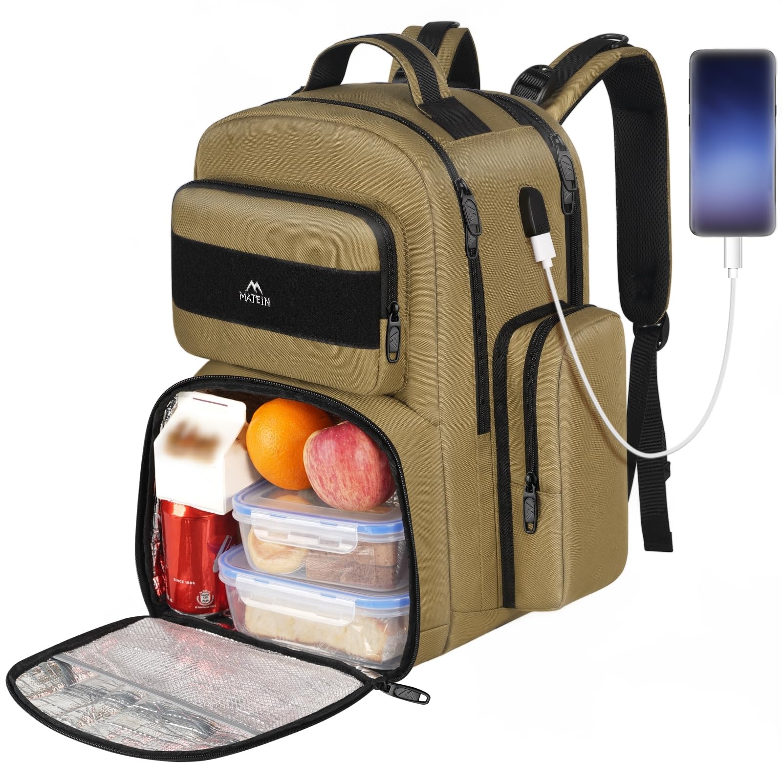 Foto 2 pulgar | Mochila Matein para Portátil 15,6 Pulgadas - Venta Internacional