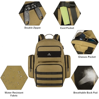 Foto 6 | Mochila Matein para Portátil 15,6 Pulgadas - Venta Internacional