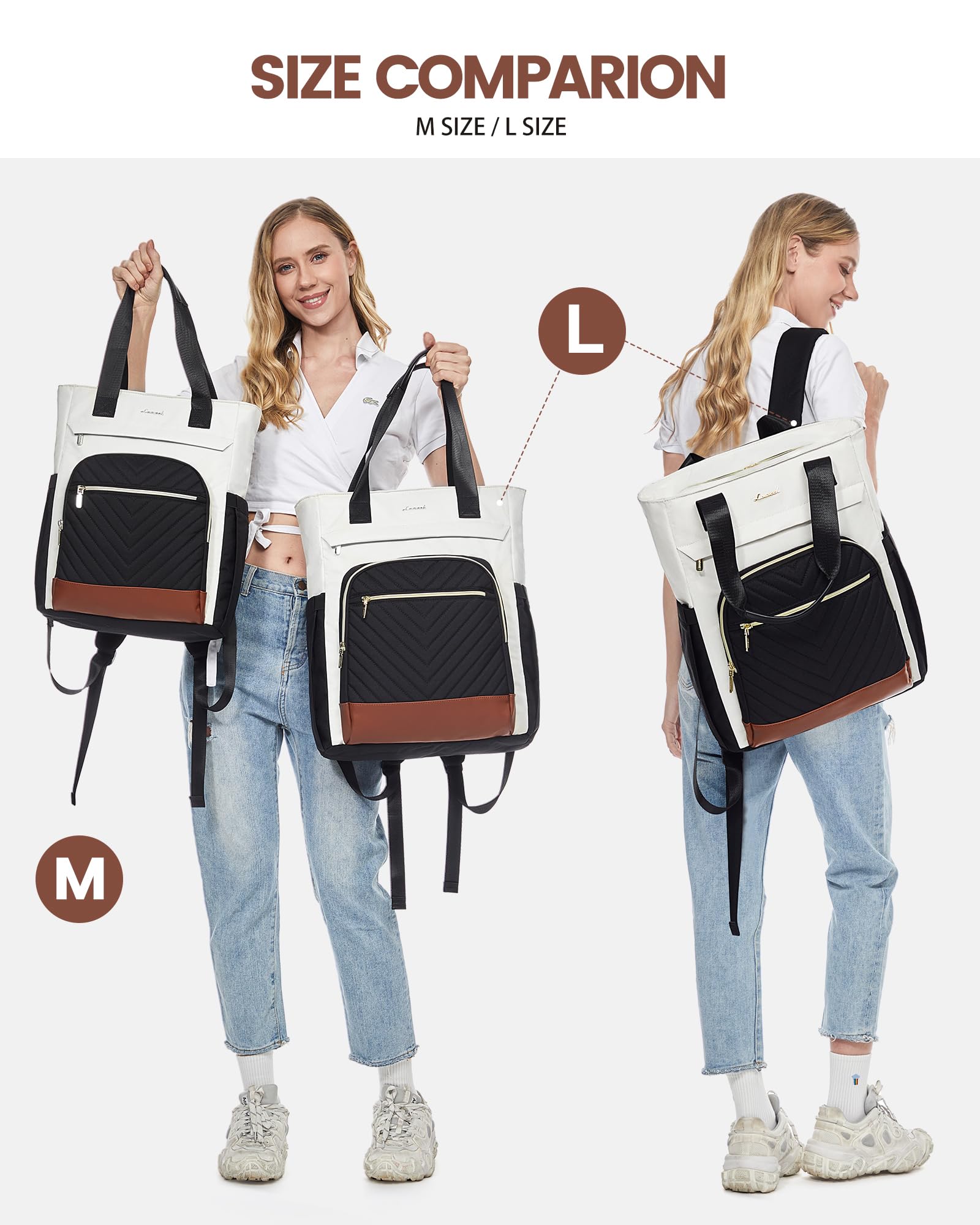 Foto 5 | Mochila para Portátil Lovevook 17 Pulgadas - Venta Internacional