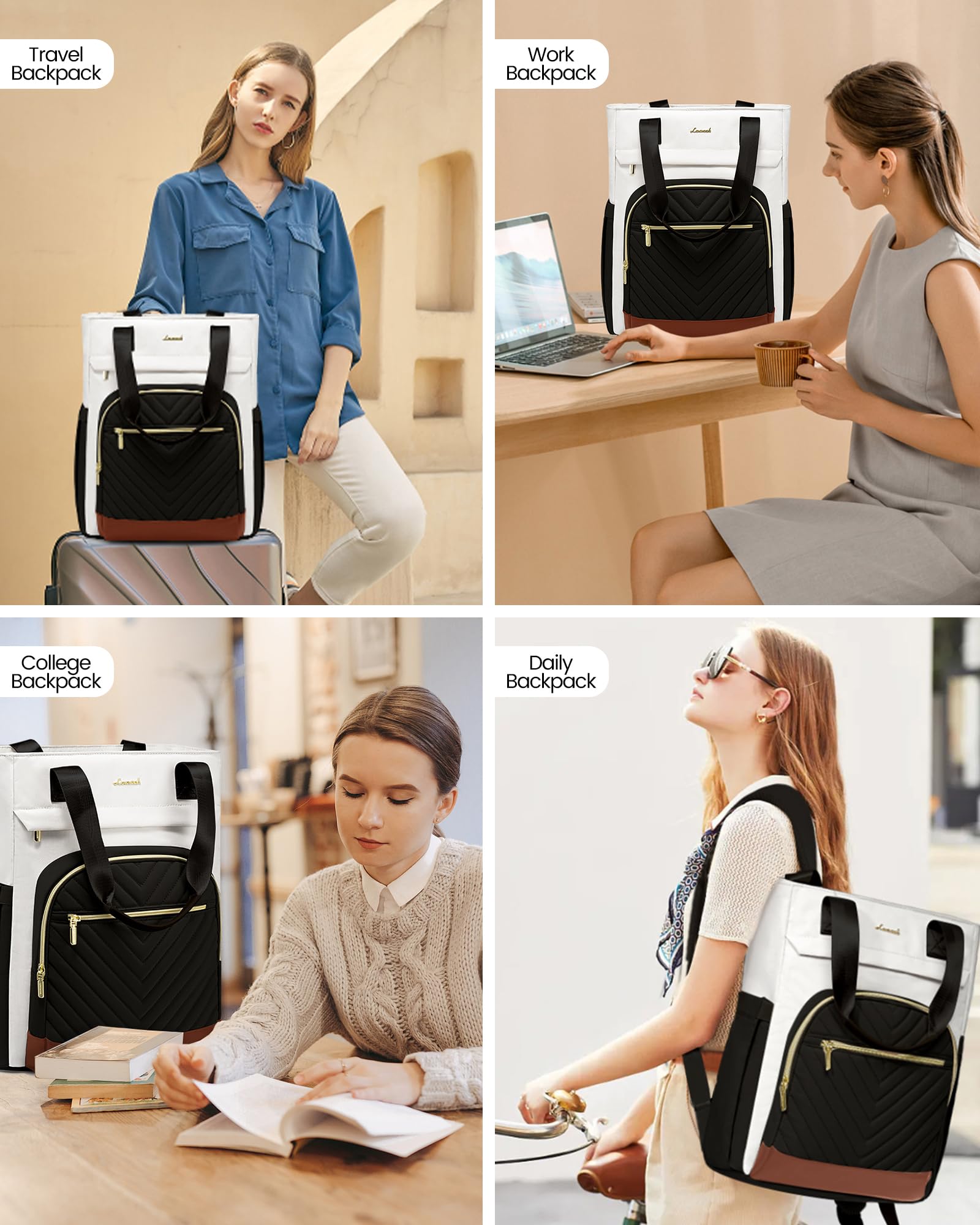 Foto 6 | Mochila para Portátil Lovevook 17 Pulgadas - Venta Internacional