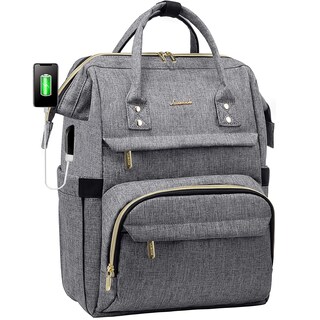 Foto 1 | Mochila para Laptop Lovevook 15.6 Pulgadas Impermeable Gris - Venta Internacional