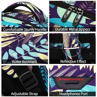 Foto 5 | Mochila Volher para Laptop de 15.6"-Venta Internacional