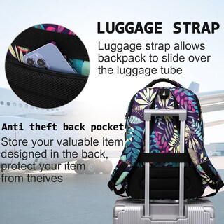 Foto 7 | Mochila Volher para Laptop de 15.6"-Venta Internacional