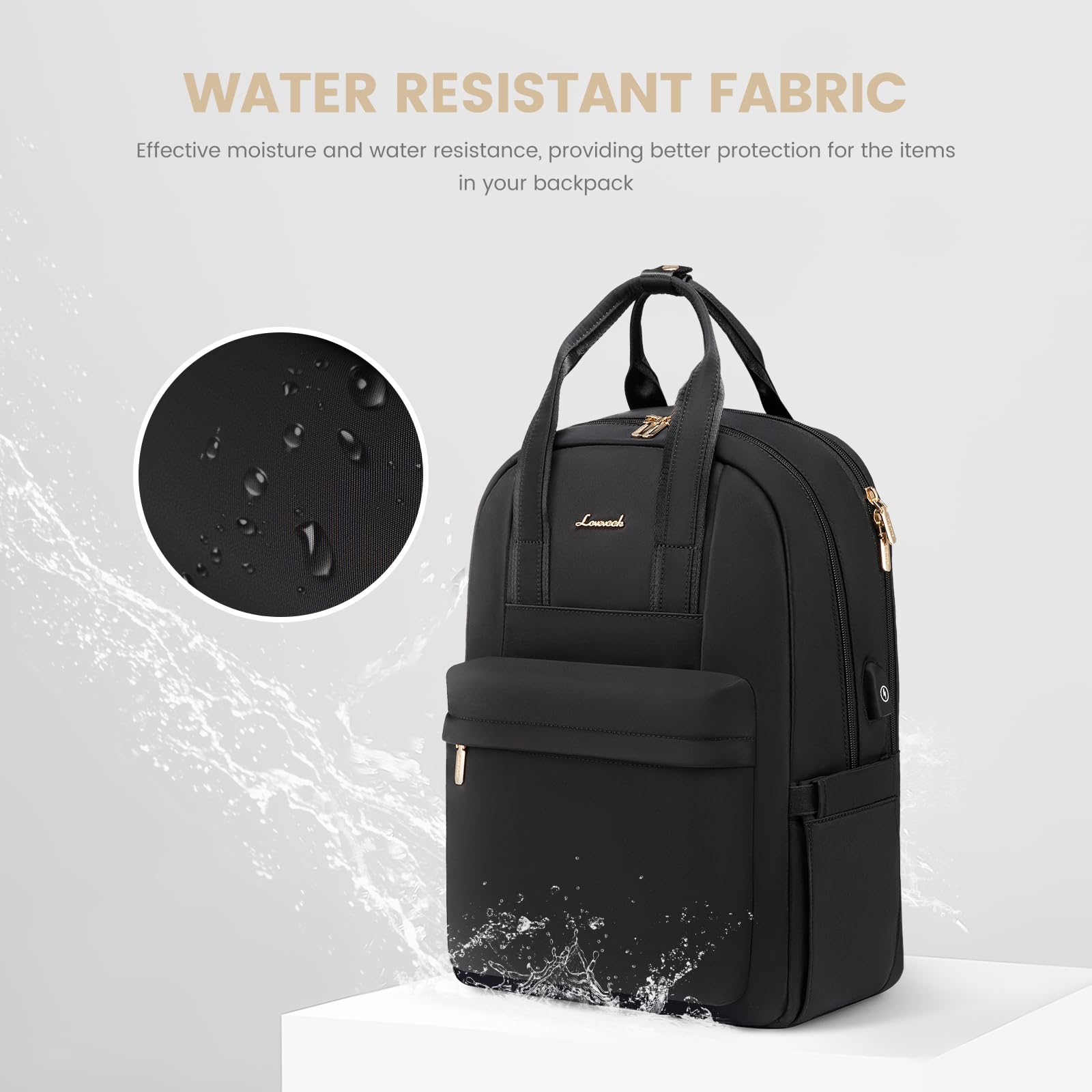 Foto 7 | Mochila para Laptop Lovevook 15.6 Pulgadas - Venta Internacional