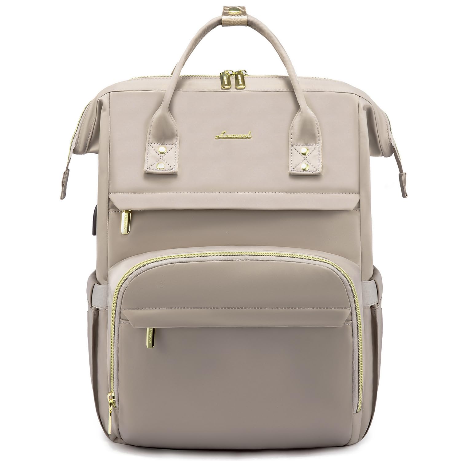 Foto 2 pulgar | Mochila Lovevook College para Laptop 15.6" Impermeable Gris Oscuro - Venta Internacional