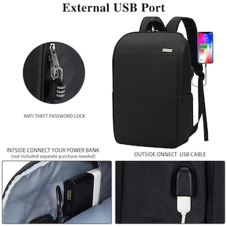 Foto 3 | Mochila Maxtop Travel Laptop 18.4 Pulgadas - Venta Internacional