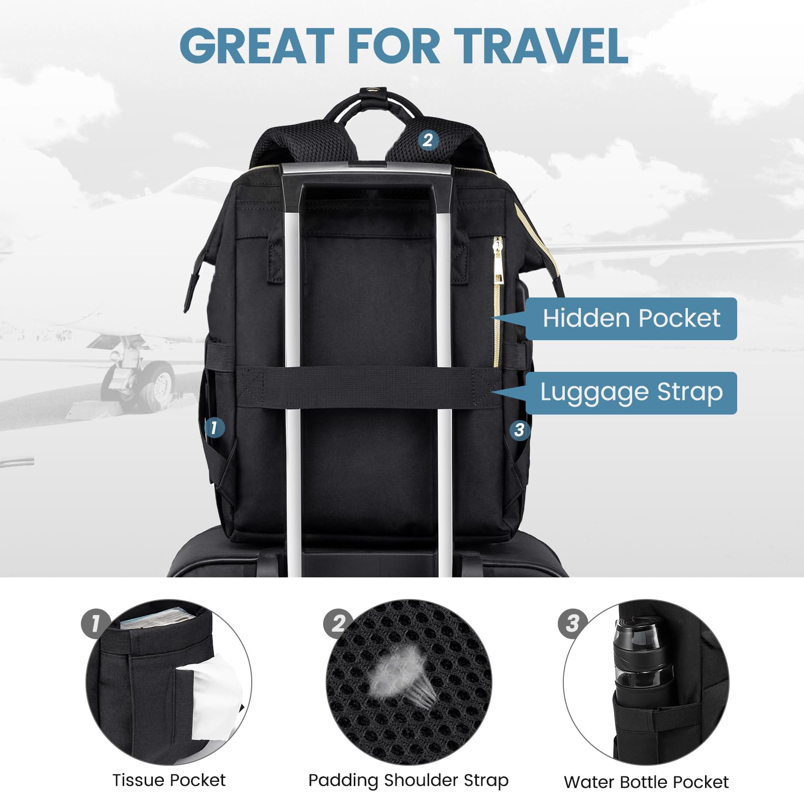 Foto 6 pulgar | Mochila para Laptop Lovevook 14 Pulgadas - Venta Internacional