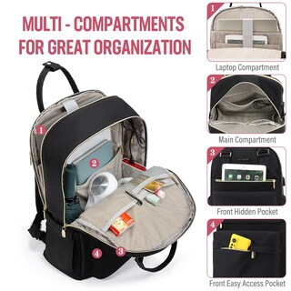 Foto 2 | Mochila para Laptop Lovevook 17,3'' con Puerto Usb - Venta Internacional