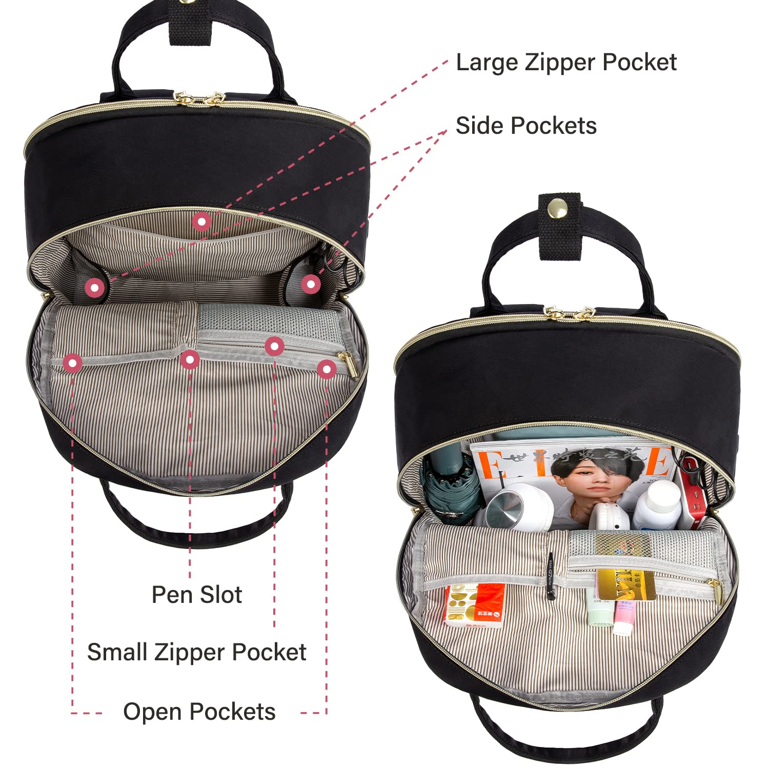 Foto 3 | Mochila para Laptop Lovevook 17,3'' con Puerto Usb - Venta Internacional