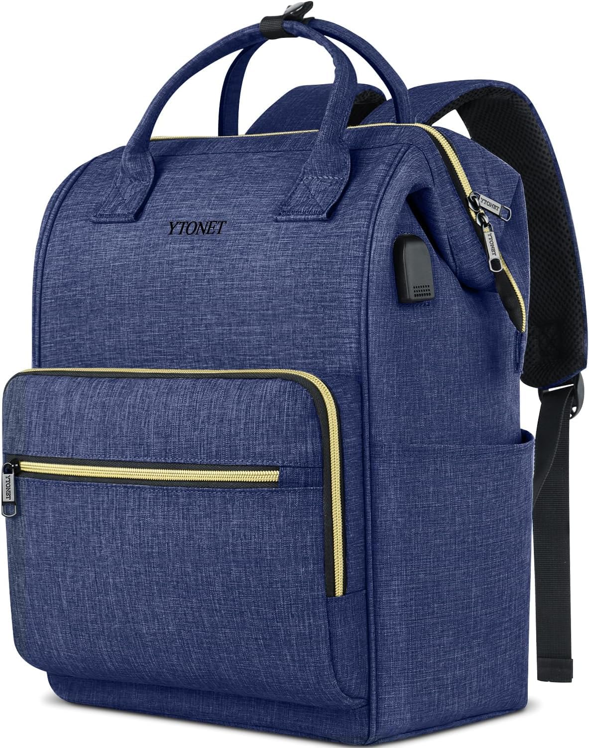 Mochila Ytonet para Portátil de 15.6 Pulgadas con Usb Azul - Venta Internacional