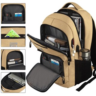 Foto 2 | Mochila para Portátil Volher Business Travel Antirrobo 15.6 - Venta Internacional