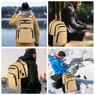 Foto 7 | Mochila para Portátil Volher Business Travel Antirrobo 15.6 - Venta Internacional