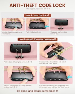 Foto 7 | Mochila Lovevook Rosa para Laptop de 15.6"-Venta Internacional