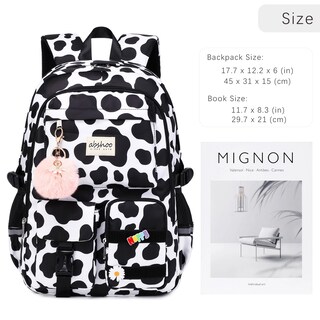 Foto 5 | Mochila Abshoo Big Student Negro - Venta Internacional