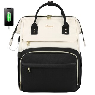 Foto 1 | Mochila Lovevook Beige para Laptop de 15.6"-Venta Internacional