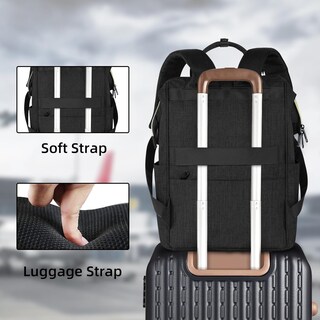Foto 5 | Mochila Ytonet para Laptop 17,3'' Negro - Venta Internacional