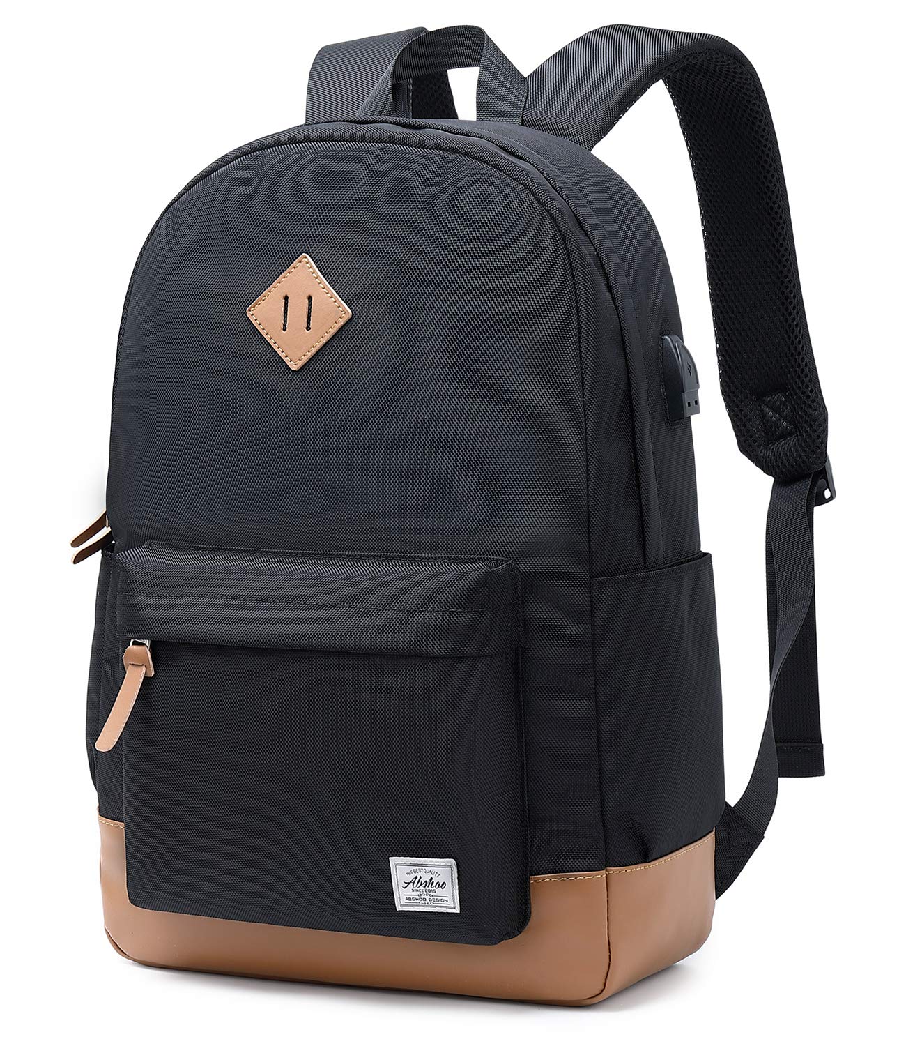 Foto 2 pulgar | Mochila Abshoo Classical Basic Negra - Venta Internacional