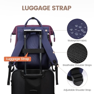 Foto 4 | Mochila Lovevook para Laptop de 15.6"-Venta Internacional