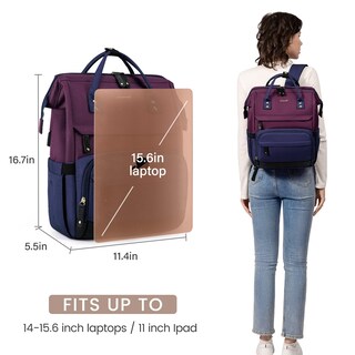 Foto 7 | Mochila Lovevook para Laptop de 15.6"-Venta Internacional