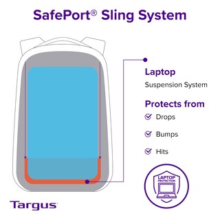 Foto 7 | Mochila Targus Legend Iq para Laptop 16 Pulgadas Negro - Venta Internacional