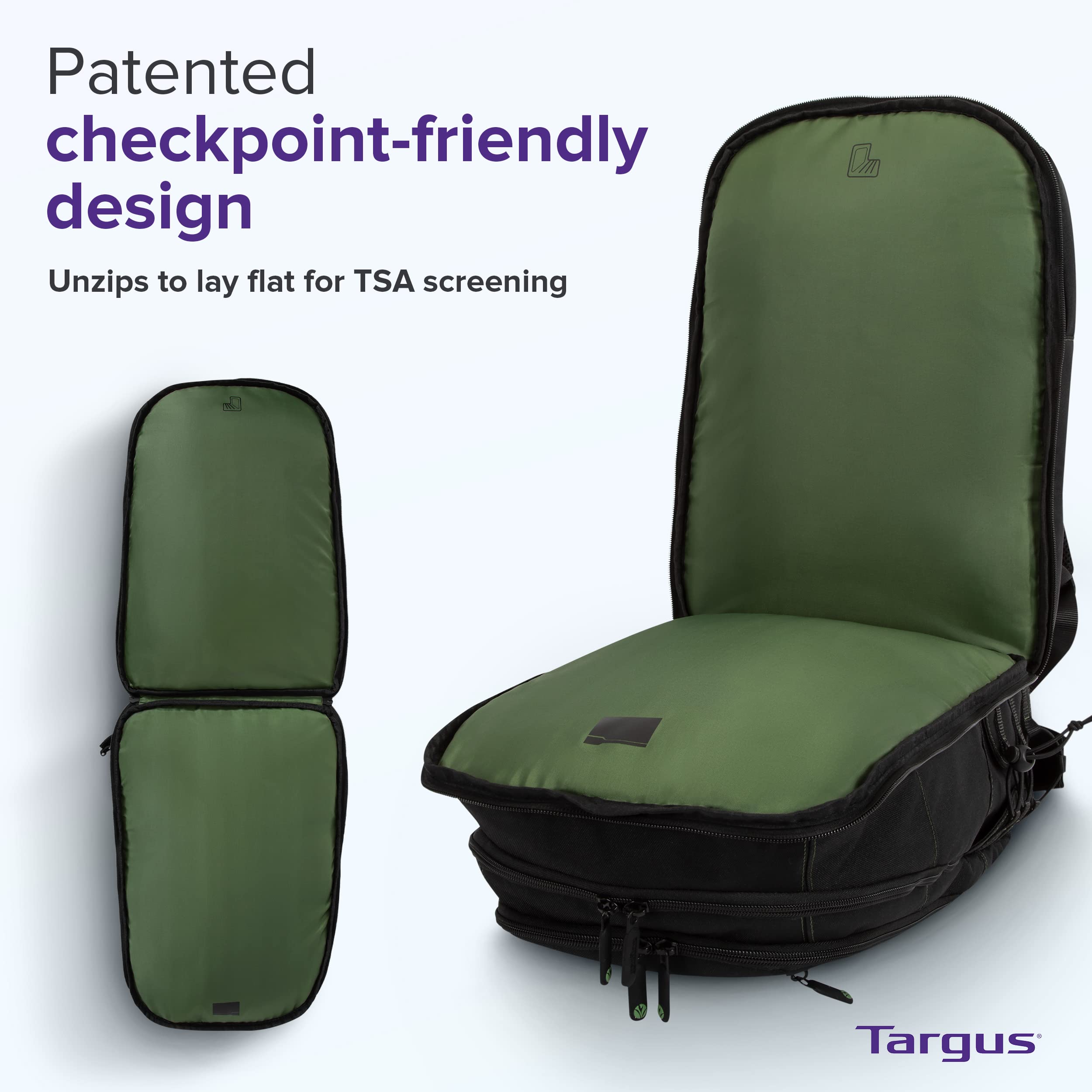 Foto 8 pulgar | Mochila Targus Spruce Ecosmart Travel para Laptop 17 Pulgadas - Venta Internacional