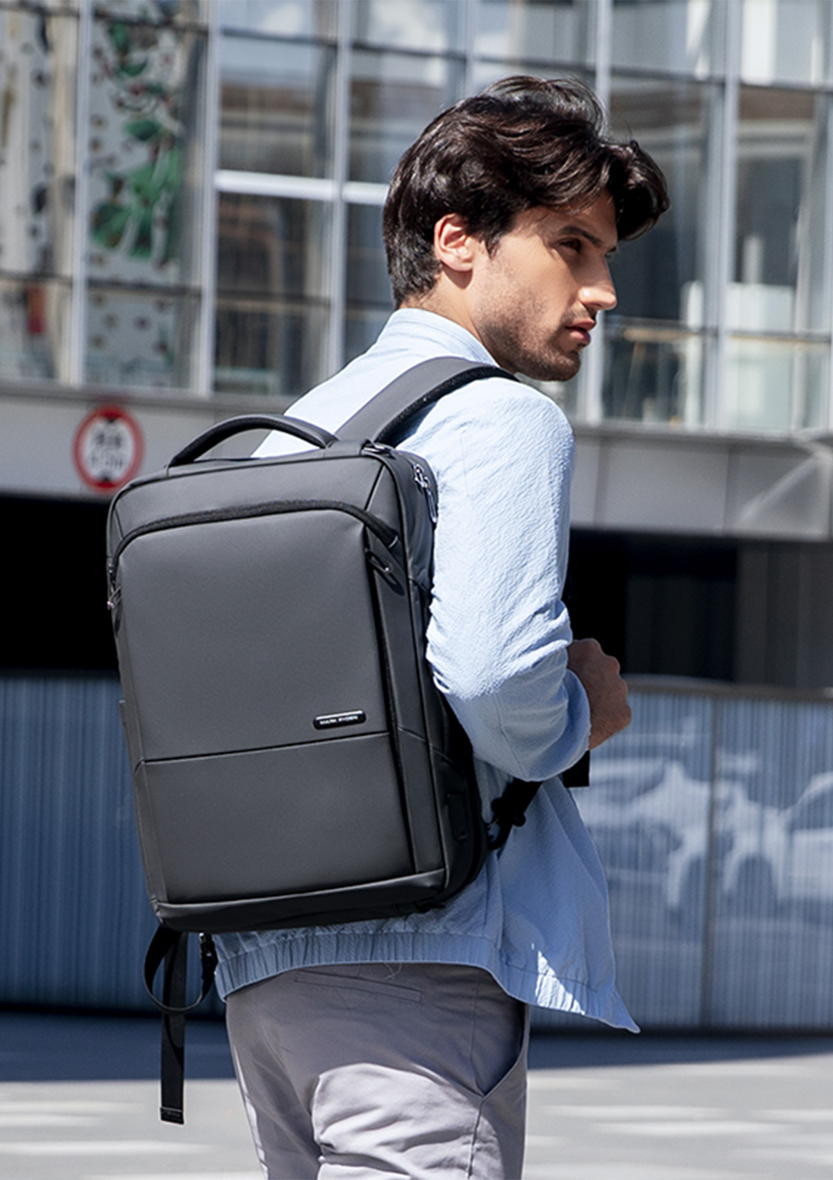 Foto 2 | Mochila para Laptop Mark Ryden MR9533SL 15.6 Pulgadas Impermeable