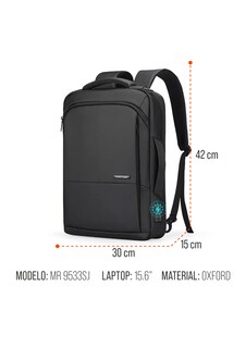Foto 6 | Mochila para Laptop Mark Ryden MR9533SL 15.6 Pulgadas Impermeable